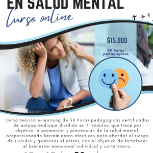 CURSO ONLINE - Promoción y prevención en salud mental