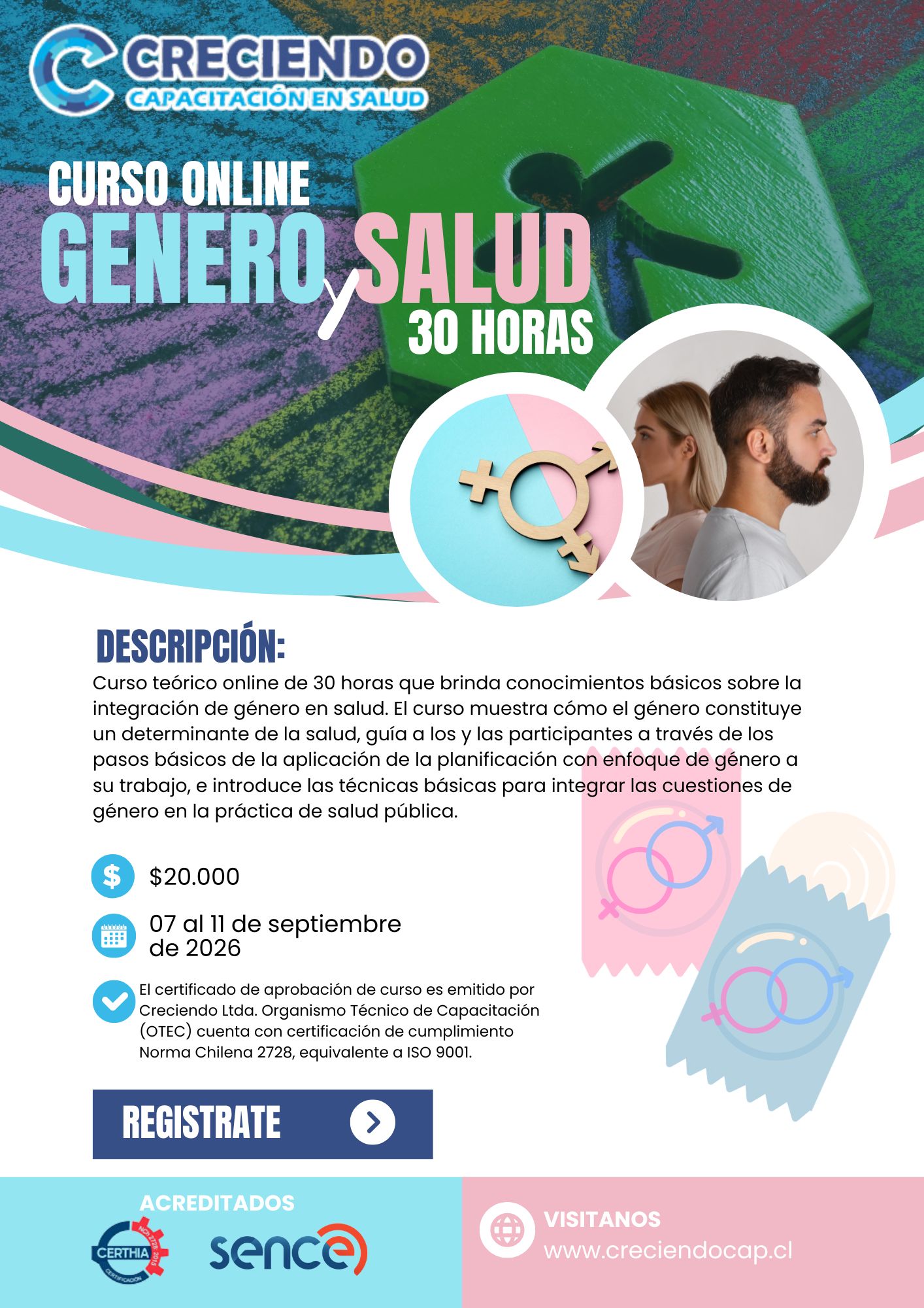 Género y salud: un enfoque extraordinario
