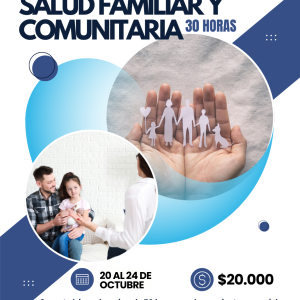 CURSO ONLINE - Salud familiar y comunitaria - 20 de octubre  2025