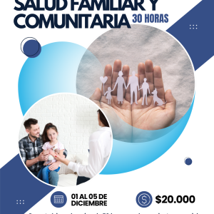 CURSO ONLINE - Salud familiar y comunitaria - 01 de diciembre 2025