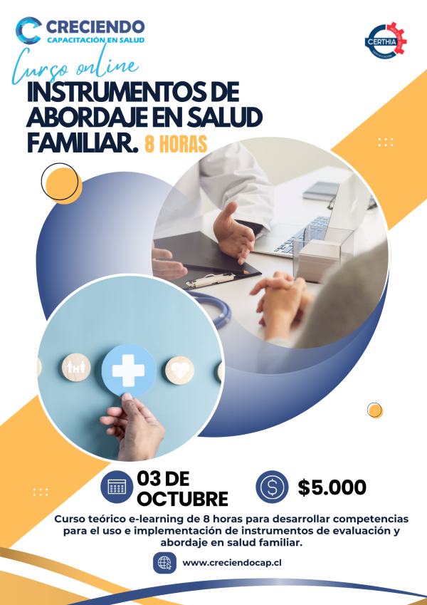 [ONLINE] - Instrumentos de abordaje en salud familiar - 03 de noviembre 2025