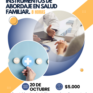 [ONLINE] - Instrumentos de abordaje en salud familiar - 20 de octubre  2025