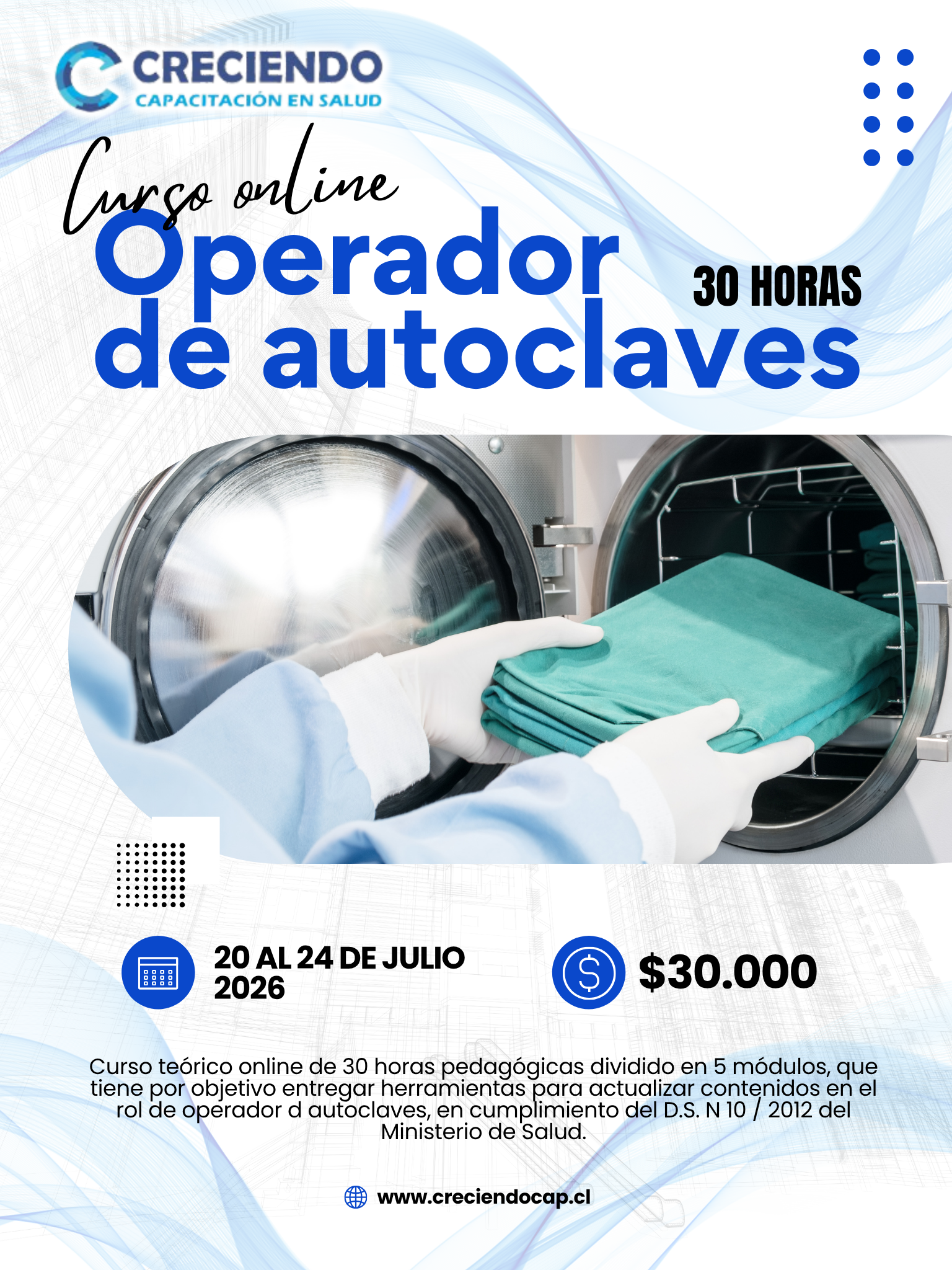 Curso Operador de Autoclaves