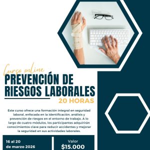 Prevención de riesgos laborales