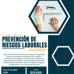Prevención de riesgos laborales