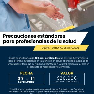 Precauciones estándares para profesionales de la salud